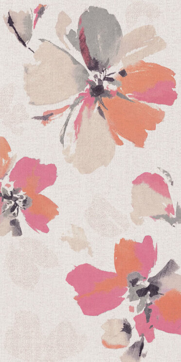 Декор (60x120) 6121225. Canvas Dec. Flora Cotton - Canvas з колекції Canvas Ariana
