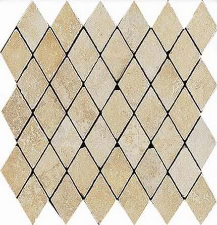 Мозаїка (33.3x33.3) 26466 Sinclair Mosaico Rombo su rete - Graal з колекції Graal Monocibec
