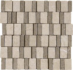 Мозаїка 30x30,5 Limestone Taupe Mosaico Mix - Mystone Limestone - M8LP