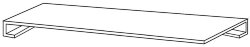 Кутова сходинка (30.5x122.6) FJORD ANGOLARE COSTA RETTA SX BRUN x4 - Fjord