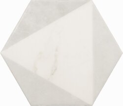 Плитка 17,5x20 Carrara Hexagon Peak 23102