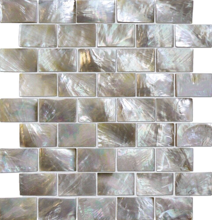 Мозаїка (25x28.5) MOPR-WH-B25 White Mop B253*4,8 - Rilievi з колекції Rilievi Studio Vega