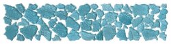 Бордюр (7x30) BKL3-M-AA Brook Listello Grande Mineral Azzurro Acqua Lucido - Brook