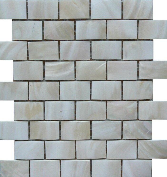 Мозаїка (25x28.5) RIL-PN-B25 Panay White B253*4,8 - Rilievi з колекції Rilievi Studio Vega
