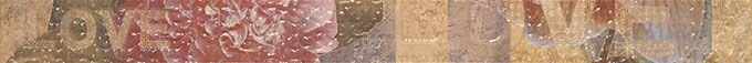 Бордюр (5х60) LISTON LUXE CREAM FLOR з колекції Luxe Fanal