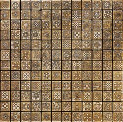 Мозаїка (30.5x30.5) MOS/2.5 Dark Gold 800 Mosaico 2.5*2.5 - Luxury
