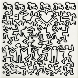 Декор (20x20) GFKHD01 - Game Of Fifteen: Keith Haring