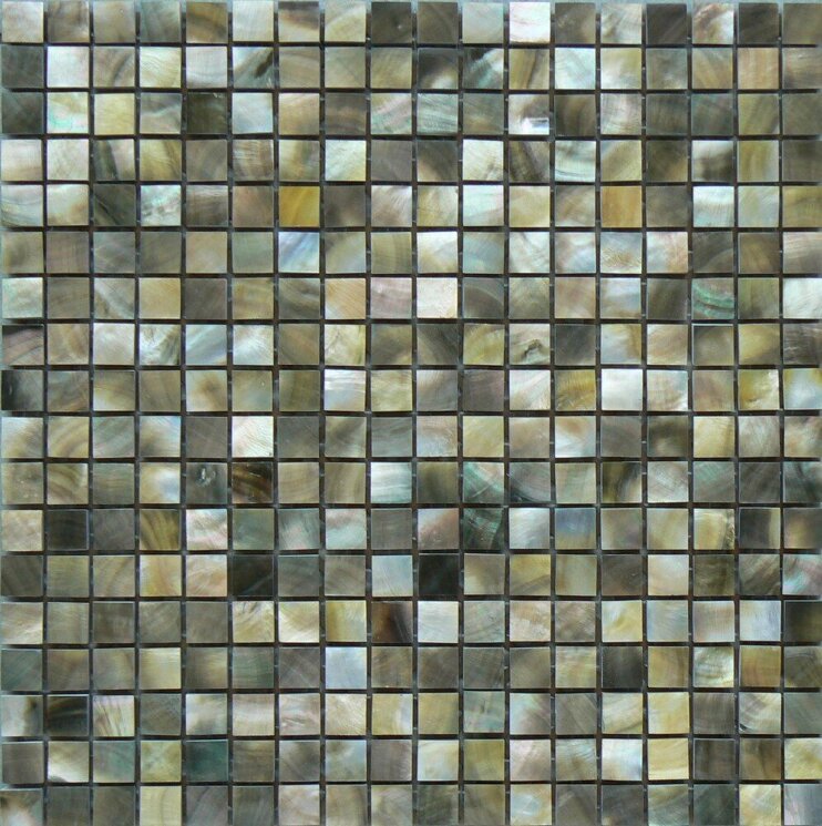 Мозаїка (30x30) MOPR-BL-D30 Black Lip D301,5*1,5 - Rilievi з колекції Rilievi Studio Vega