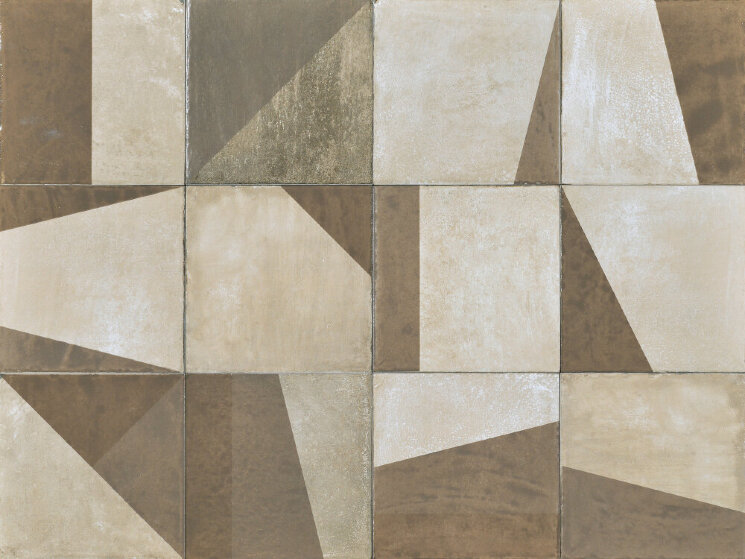 Декор (20x20) AG202D Shape Stony Sand - Argillae з колекції Argillae Fioranese