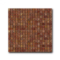 Мозаїка Red Travertine 30.5x30.5 Marble Mosaic Art And Natura