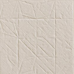 Плитка (60x60) Refo01 Folded Bianco - Folded