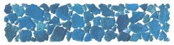 Бордюр (7x30) BKL3-M-BO Brook Listello Grande Mineral Blu Oceano Lucido - Brook