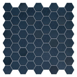 Мозаїка (31.6x31.6) TTBST04MHMIX Deepnavy mos(4,3*3,8) - Hexa