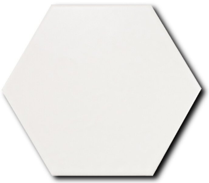 Плитка (11.6x10.1) 22357 Scale White EQ-10S - Scale Porcelanico з колекції Scale Porcelanico Equipe