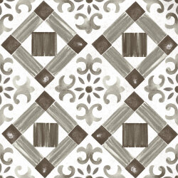 Плитка (60x60) Maiolica Black pattern #4 - Maiolica Mix