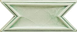 Бордюр (5x13) Bob 127 Boemia Border Verde Cromo - Cristalli