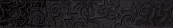 Декор (6.5x40) FLOW ABSOLUT BLACK - Ornamenti