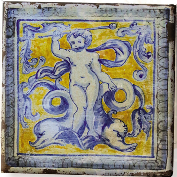 Декор (30x30) Putto Medievale - Raffaello Dream з колекції Raffaello Dream Scianna