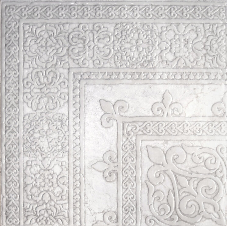 Декор (60x60) Roseton Gotico Grey - Papiro з колекції Papiro Absolut Keramika