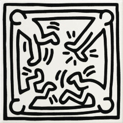 Декор (20x20) GFKHD05 - Game Of Fifteen: Keith Haring