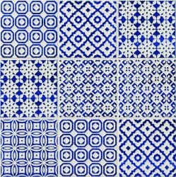 Декор (10x10) 8223 Deco cobalto - Batik