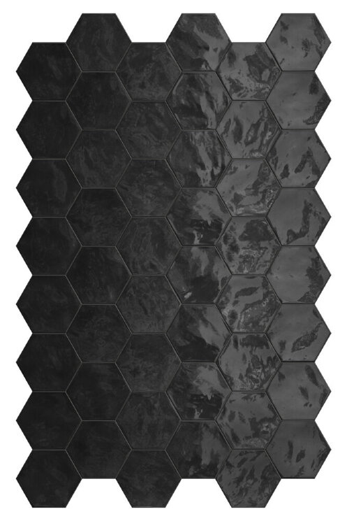 Плитка (17.3x15) TTHXW09G Hexawall blackswan - Hexa з колекції Hexa Terratinta