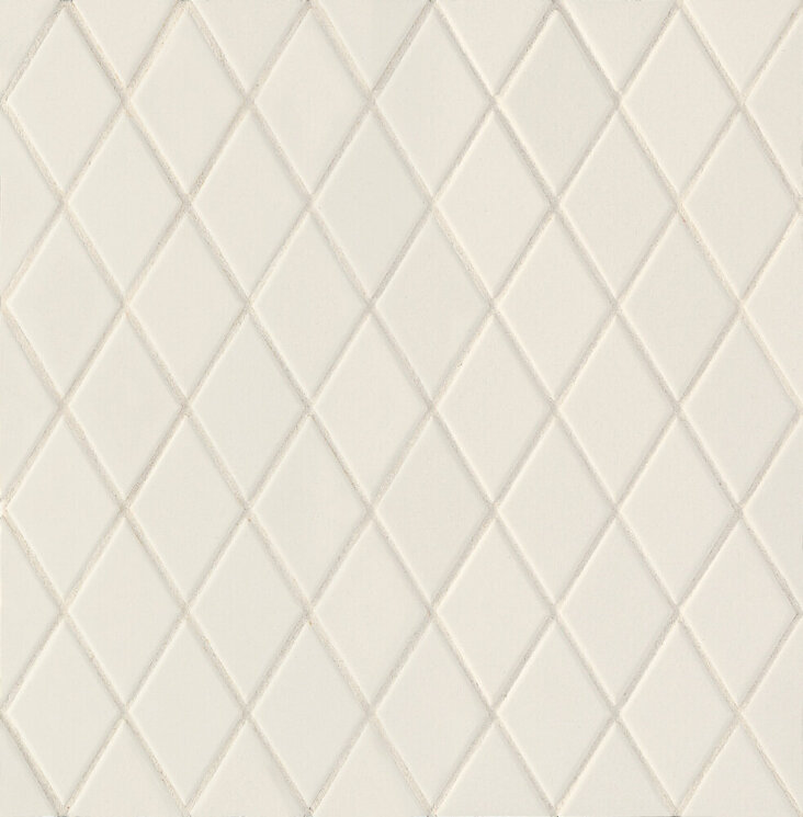 Мозаїка (27.5x25.7) BORM11 Losange White - Rombini з колекції Rombini Mutina