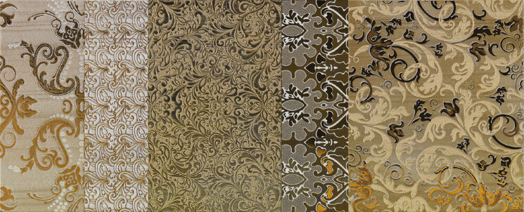 Декор (24x59) SH00DA Batik Oro Dec. A - Shine з колекції Shine Impronta