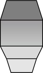 L-елемент (2x5) 750957 Sp. Cap. Opale Avorio - Opale