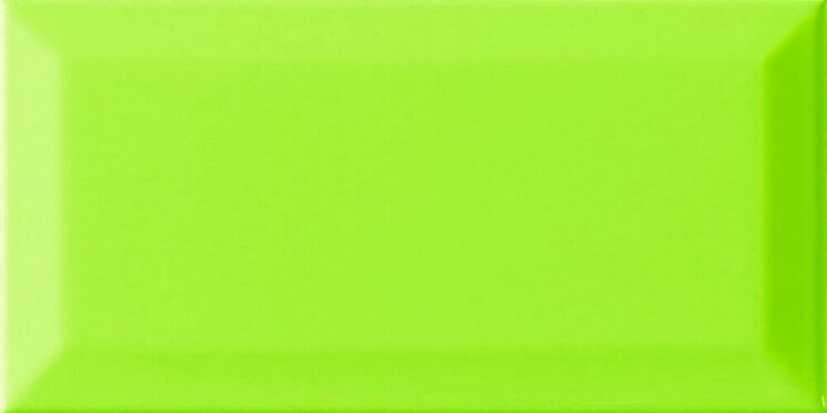 Плитка 10x20 Bisel Brillo Verde з колекції Bisel Brillo Monopole