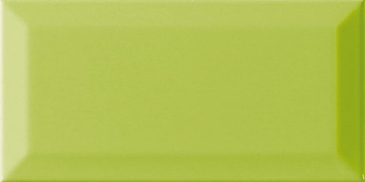 Плитка (10x20) Verde Brillo Bisel - Base з колекції Base Monopole