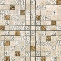 Мозаїка (30x30) ASQA Sunrock Jerusalem Ivory Mosaico Gold - Sunrock