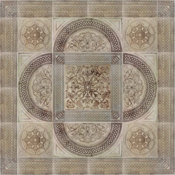 Декор (150x150) Cattedralea 1500tr-Seppia - Deco з колекції Deco Lithos Mosaico