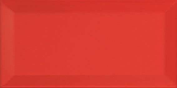 Плитка (10x20) Biselado Rojo Brillo Biselado Rojo Brillo - Metro з колекції Metro Ape