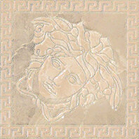 Декор (14.4x14.4) 2403840 Toz. Medusa Beige Lev - Marble з колекції Marble Versace