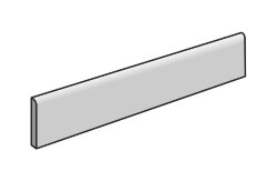 Плінтус (10x60) LGBMK00 Battiscopa Papiro Bianco - Mako