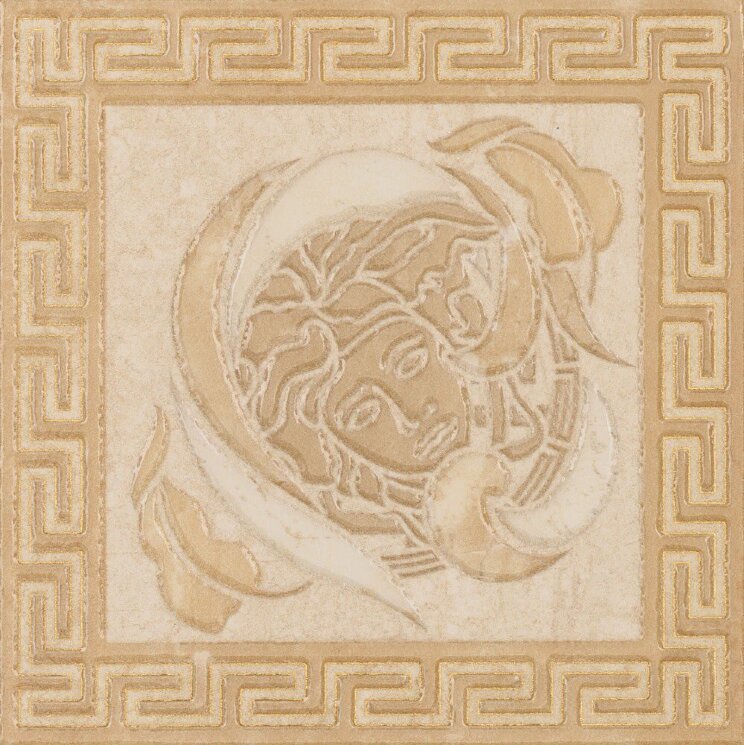 Декор (15.3x15.3) 17256 Tozz. Foglia Oro - Venere з колекції Venere Versace