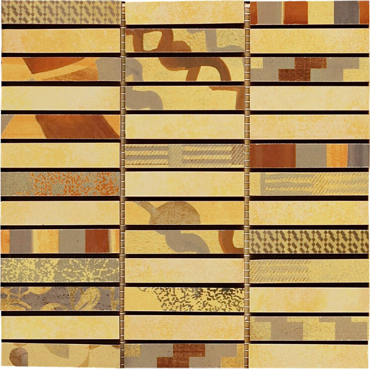 Декор (20x20) MOSAICO PORTLAND SENAPE - Portland з колекції Portland Del Conca