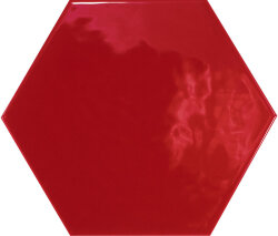Плитка (17.5x20) 20526 Hexatile Rojo Brillo - Hexatile