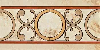 Декор (22.5x45) L. Ros. Caracal.2 - Caracalla з колекції Caracalla La Faenza