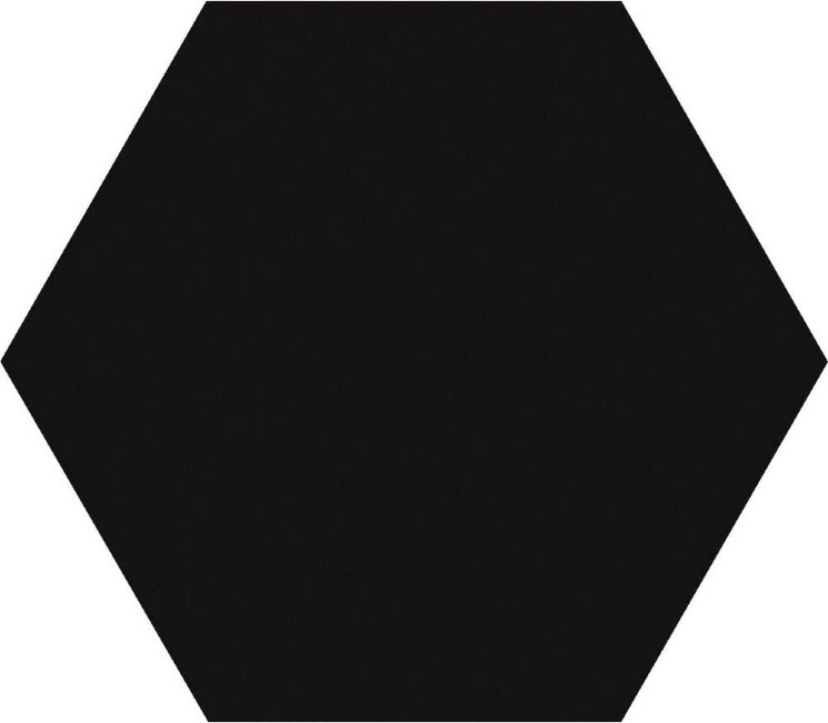 Плитка (11x12.6) 760011 Matiere Hexa-Stile Black - Matiere з колекції Matiere Settecento