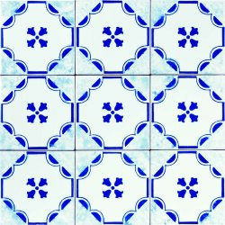 Декор (10x10) Nisida Blu - Ceramica Artistica Vietrese