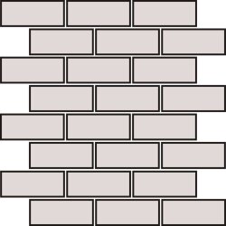Мозаїка (33x33) 25DB33TL1AF Bricks Tool White Am - Tool
