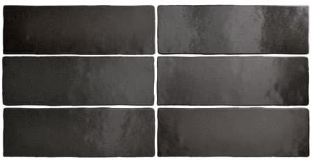 Плитка 6,5x20 Magma Black Coal 24962 з колекції Magma Equipe