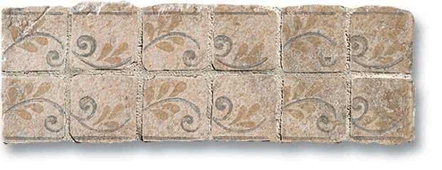 Бордюр (32.7x10) B606e- Fasciaebsureterosato - Azteca-Maya з колекції Azteca-Maya Settecento
