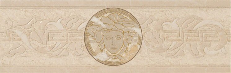 Декор (15.3x50) 17265 Fas. Medusa Almond-Bei - Venere з колекції Venere Versace