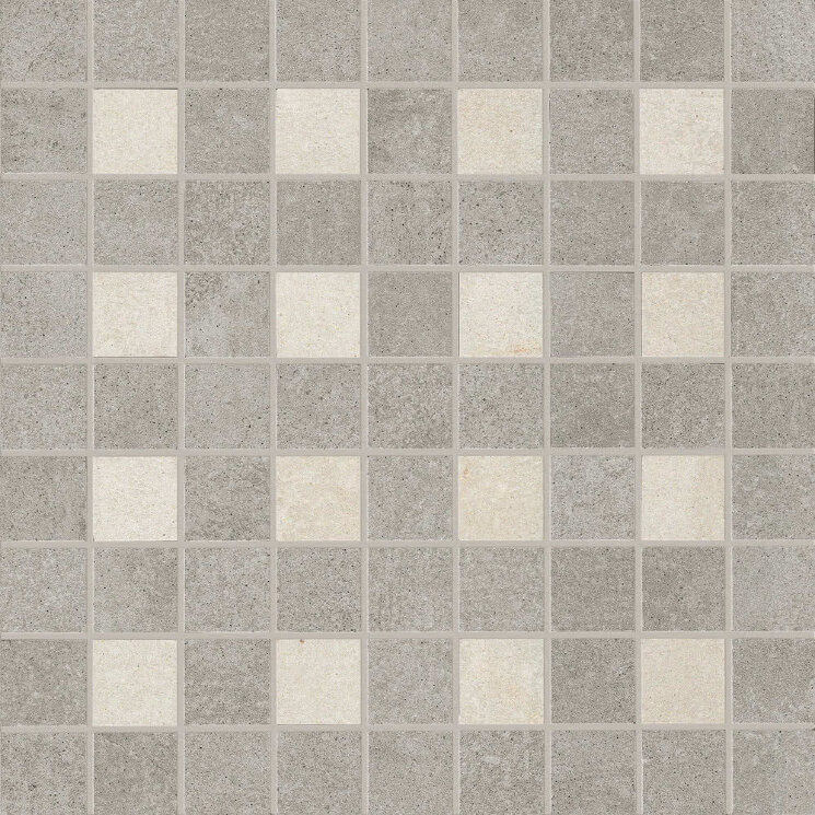 Мозаїка (30x30) I306E0G Mosaico Color Grey+White - Nr.21 з колекції Nr.21 Viva