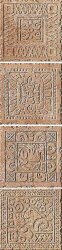 Декор (16.3x16.3) B7513- Insertogranato 4pz(Priceforpzof 4pz) - Azteca-Maya
