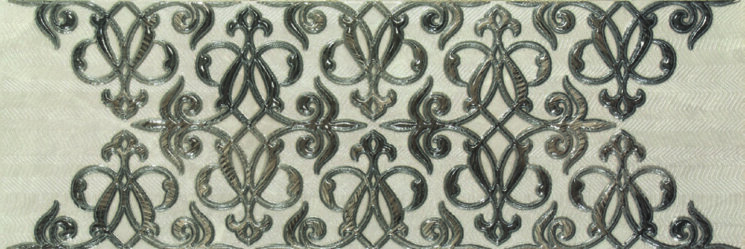 Декор (30x90) Decor 9520 Gris Guirnalda - 9520 з колекції 9520 Porcelanite Dos