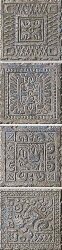Декор (16.3x16.3) B7533- Insertoaztecoblu 4pz(Priceforpzof 4pz) - Azteca-Maya